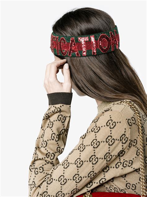 gucci headbands women|Gucci headband tiktok.